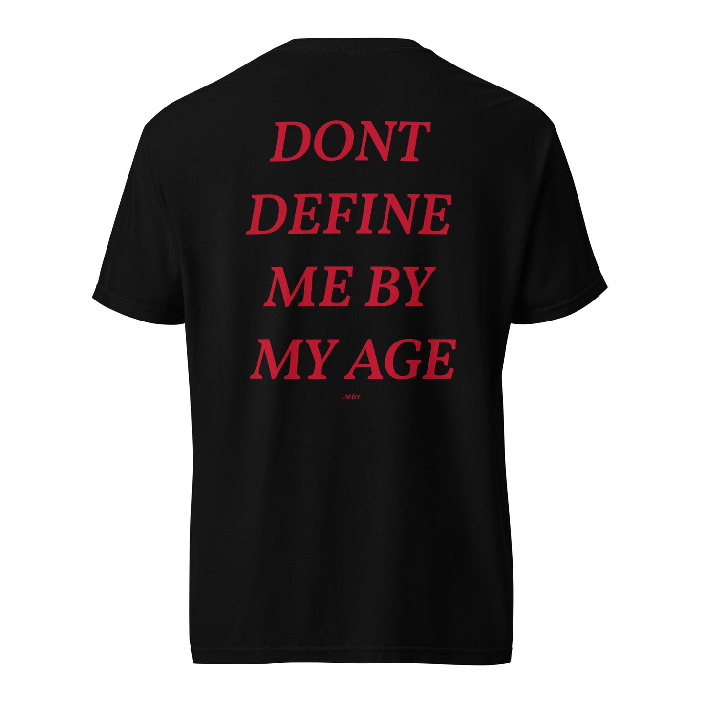 DEFINE ME BY MY POTENTIAL TEE - Red Font