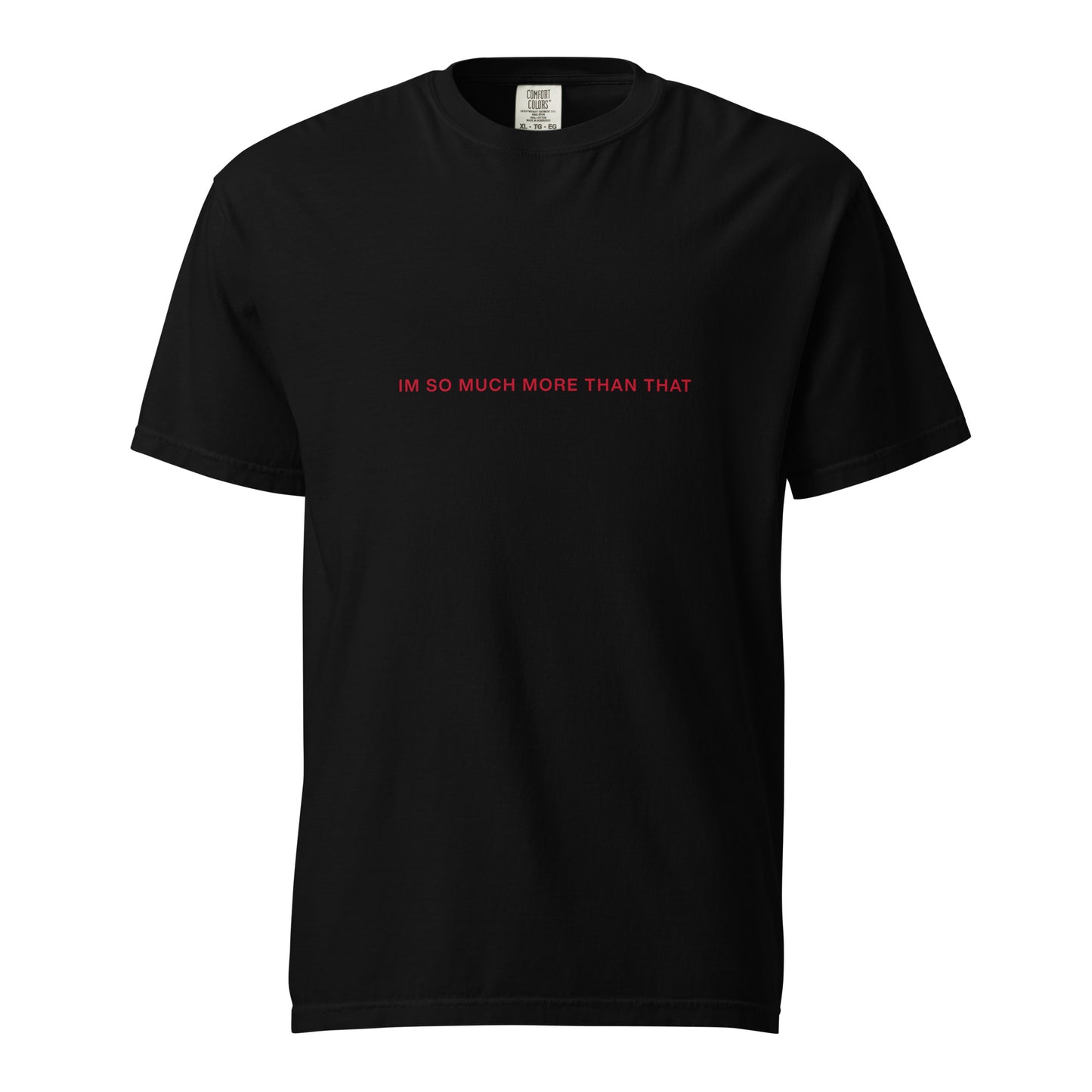 STOP JUDGING ME ON MY AGE TEE - Red Font