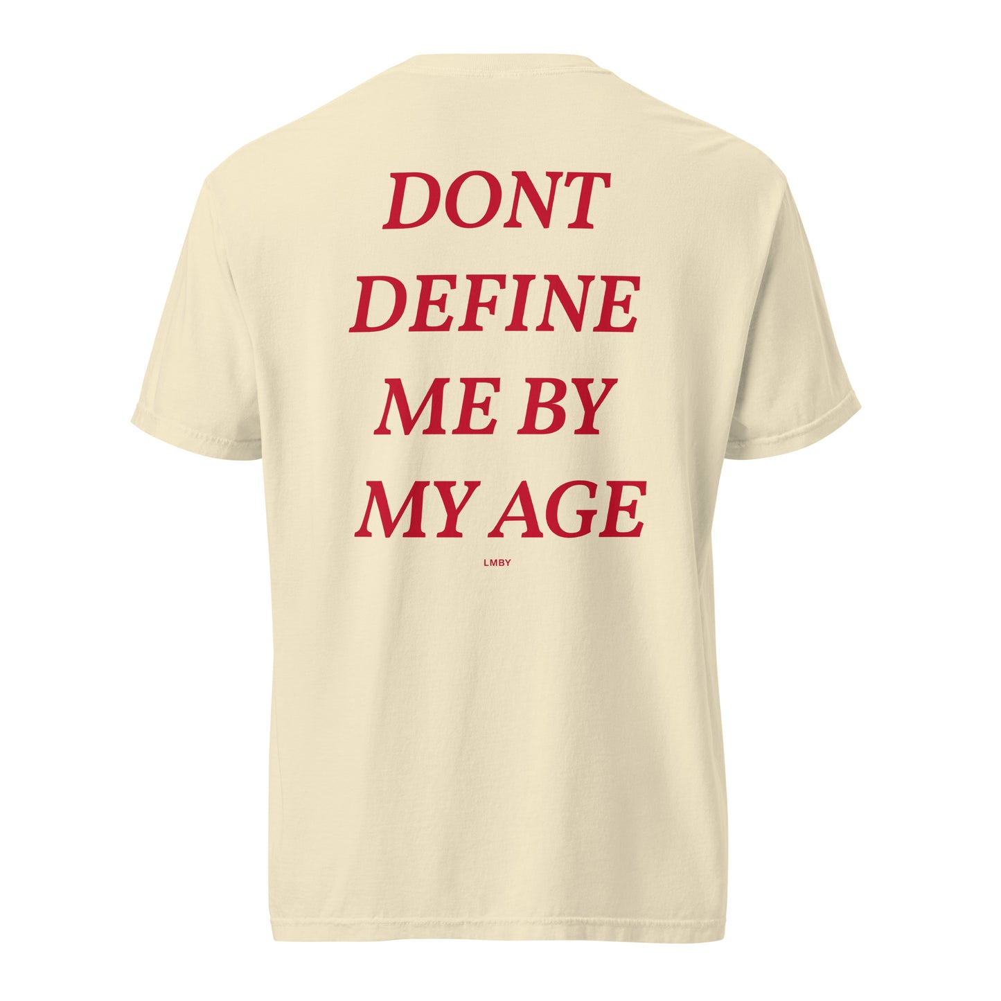 DEFINE ME BY MY POTENTIAL TEE - Red Font